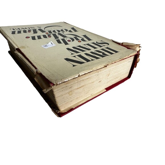 Rich Man Poor Man A Novel IRWIN SHAW Hardcover Red Dust Jacket - Picture 6 of 16